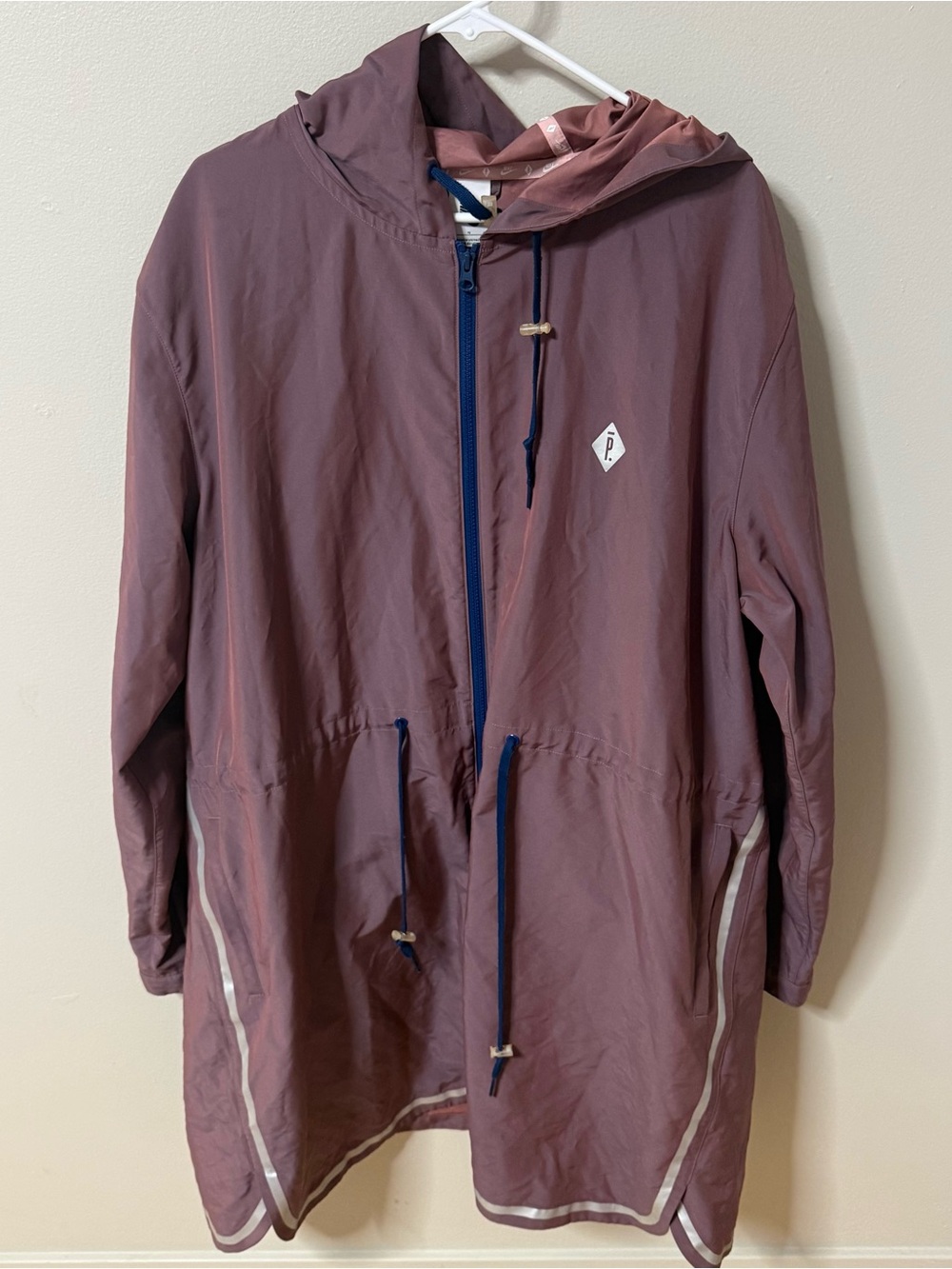 NikeLab x Pigalle Trench Coat Jacket Men's XL Hoodie Windbreaker Lightweight